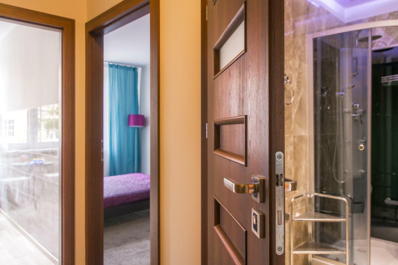 דירות גדנסק Apartament Pink Crane מראה חיצוני תמונה